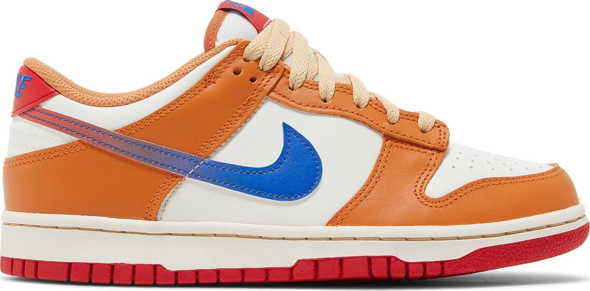 Nike Grade School Womens Dunk Low Sneakers - 'Hot Curry'