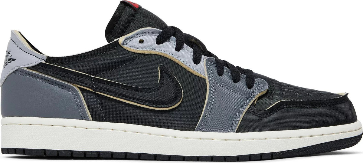 Nike Mens Air Jordan 1 Retro Low OG EX Sneakers - 'Dark Smoke Grey'