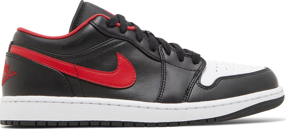 Nike Mens Air Jordan 1 Low Sneakers - 'White Toe'
