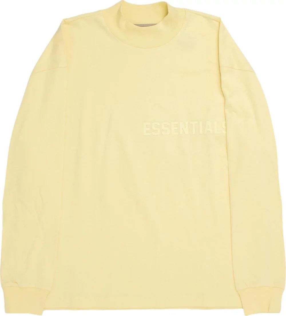 Fear of God Essentials Long-Sleeve Tee 'Canary'