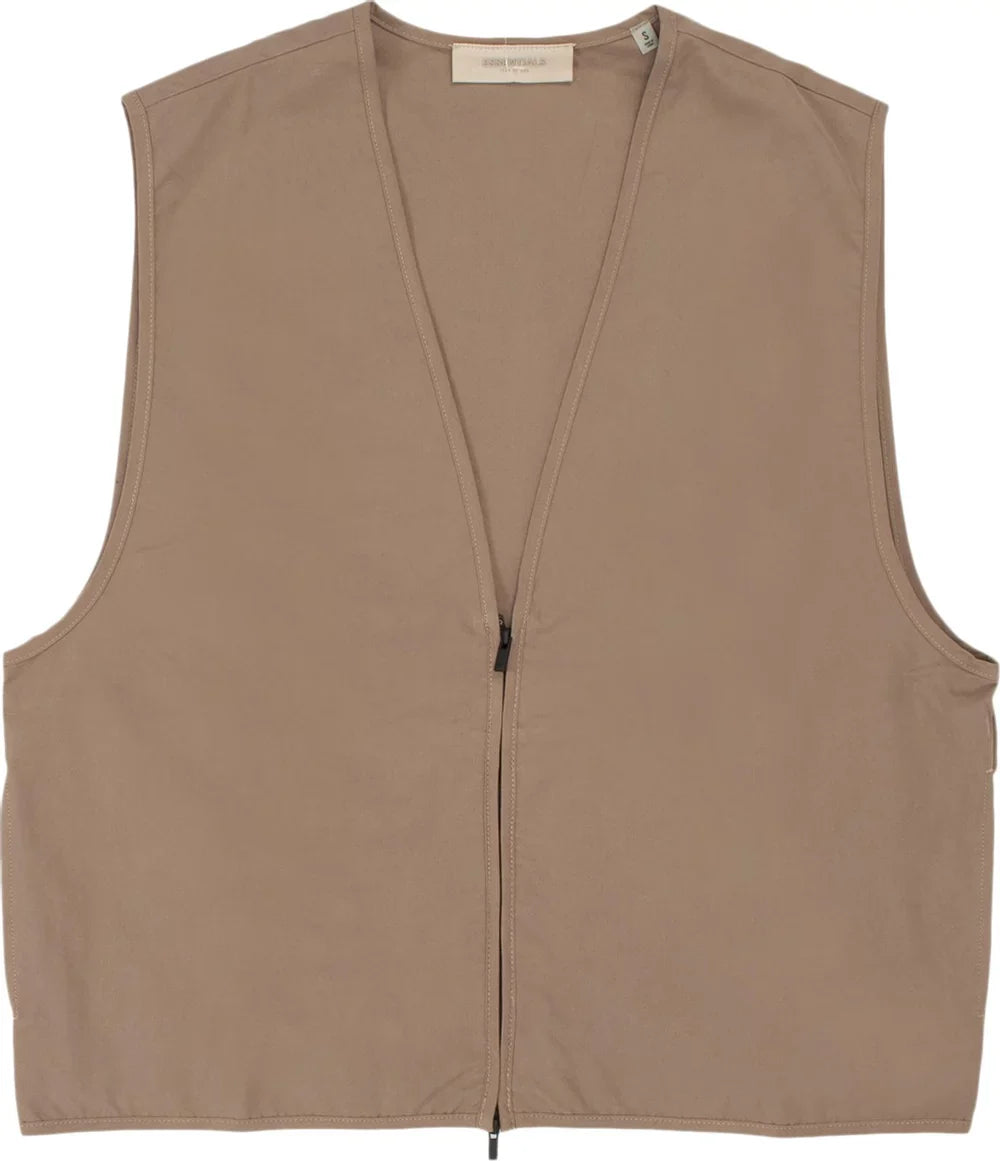 Fear of God Essentials Vest 'Wood'