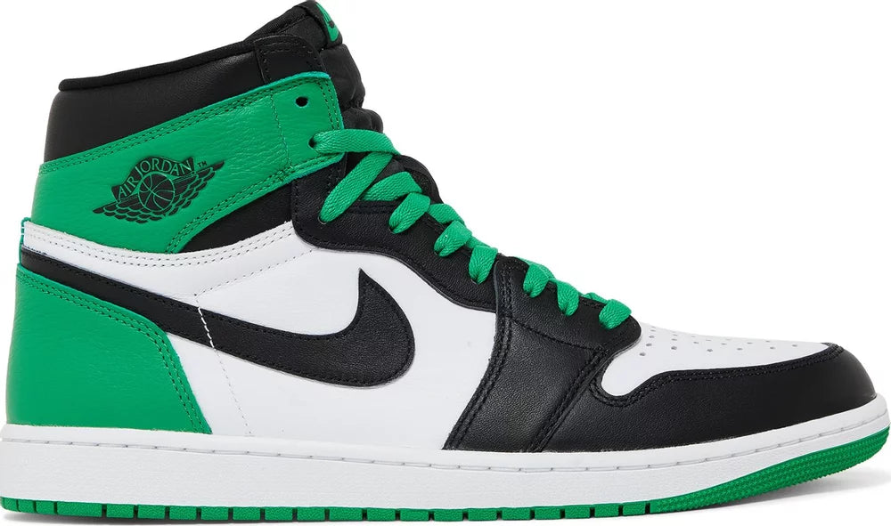 Nike Mens Air Jordan 1 Retro High OG Sneakers - 'Lucky Green'