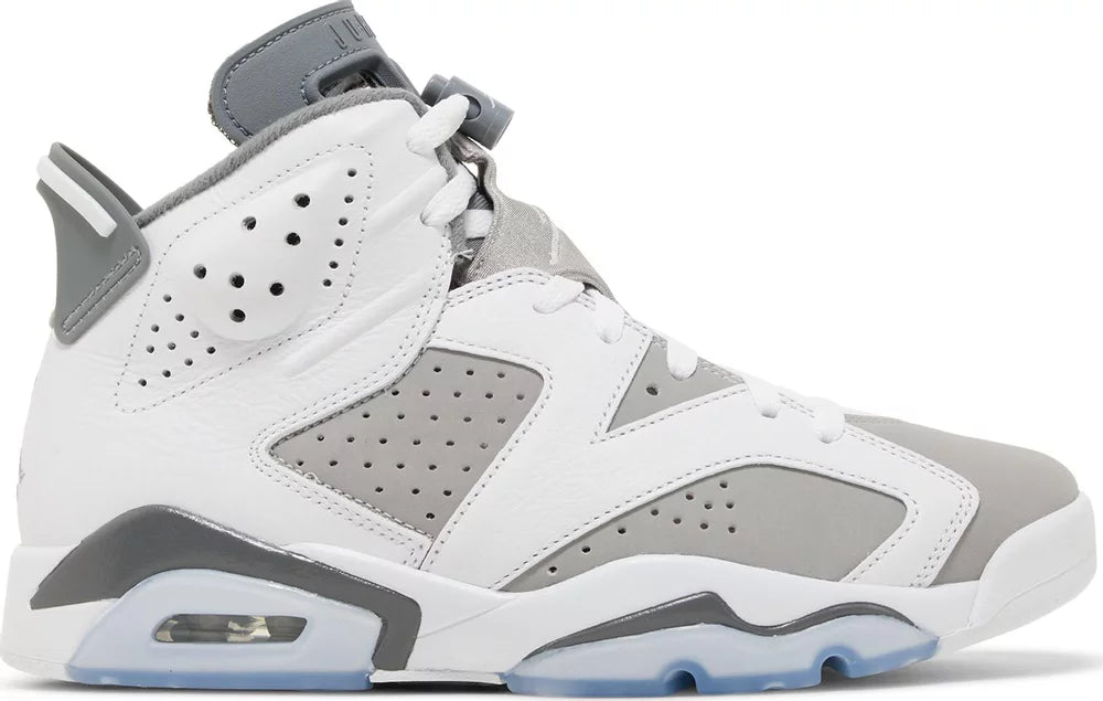 Nike Mens Air Jordan 6 Retro Sneakers - 'Cool Grey'