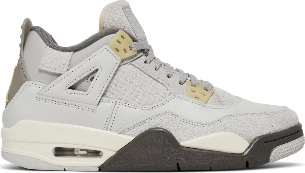 Nike Grade School Womens Air Jordan 4 Retro SE Sneakers - 'Craft'