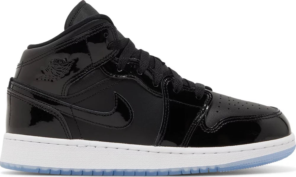 Nike Grade School Womens Air Jordan 1 Mid SE Sneakers - 'Space Jam'