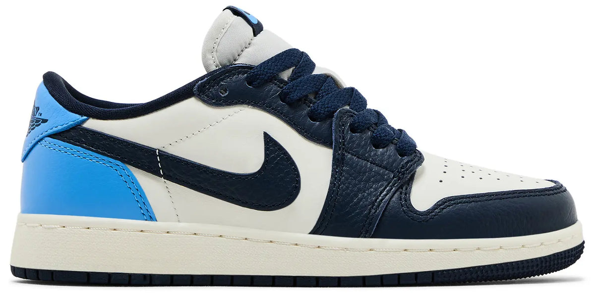 Air Jordan 1 Retro Low OG GS 'Obsidian UNC'