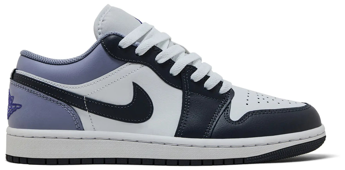 Nike Mens Air Jordan 1 Low 'White Indigo Haze'