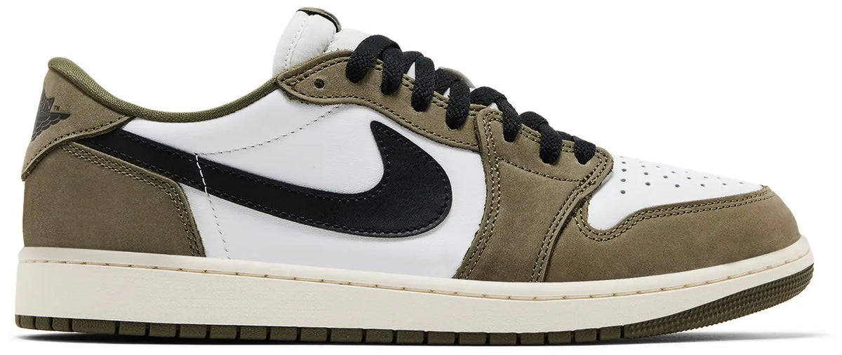 Nike Mens Air Jordan 1 Retro Low OG 'Medium Olive'