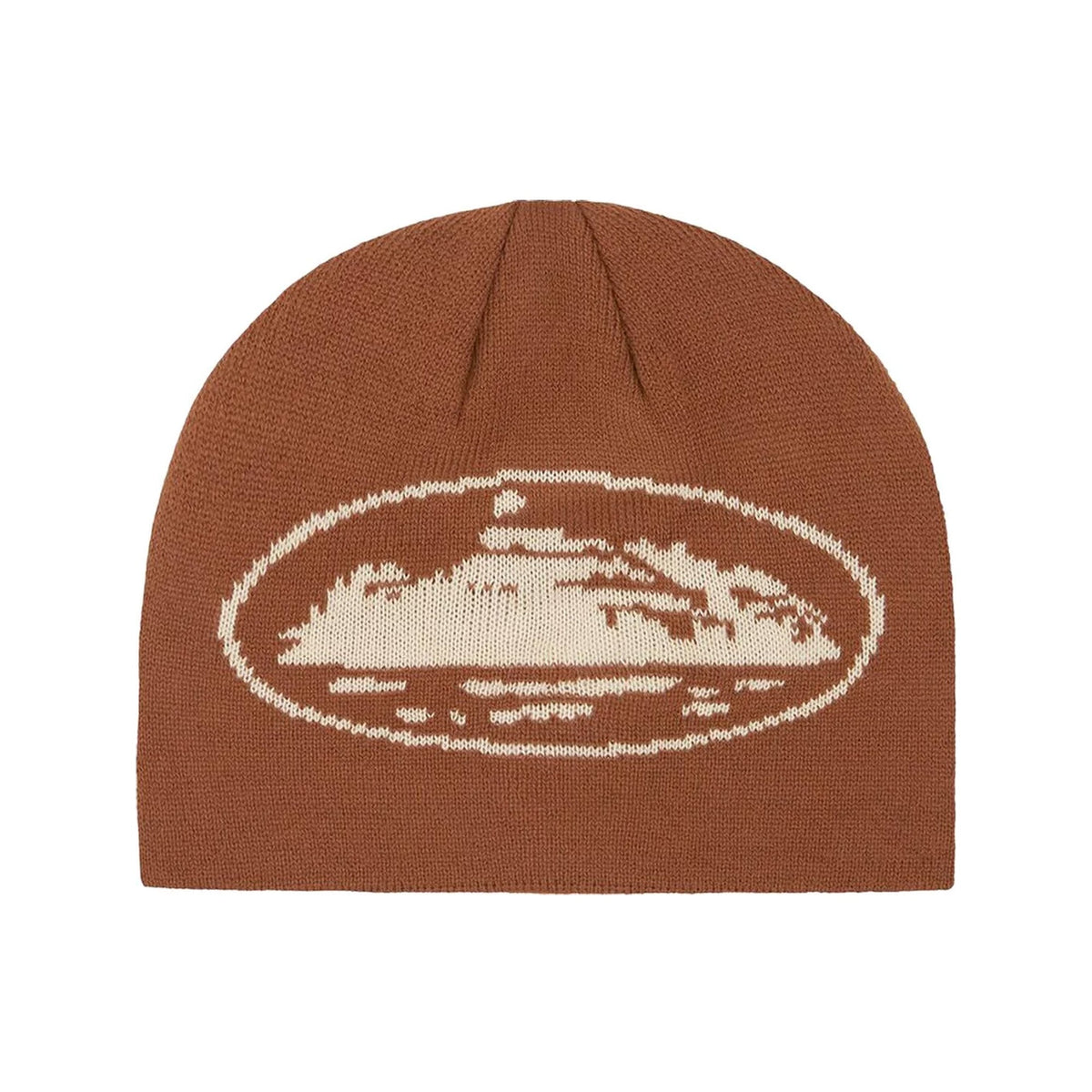 Corteiz Alcatraz Skully 'Brown' (2023)