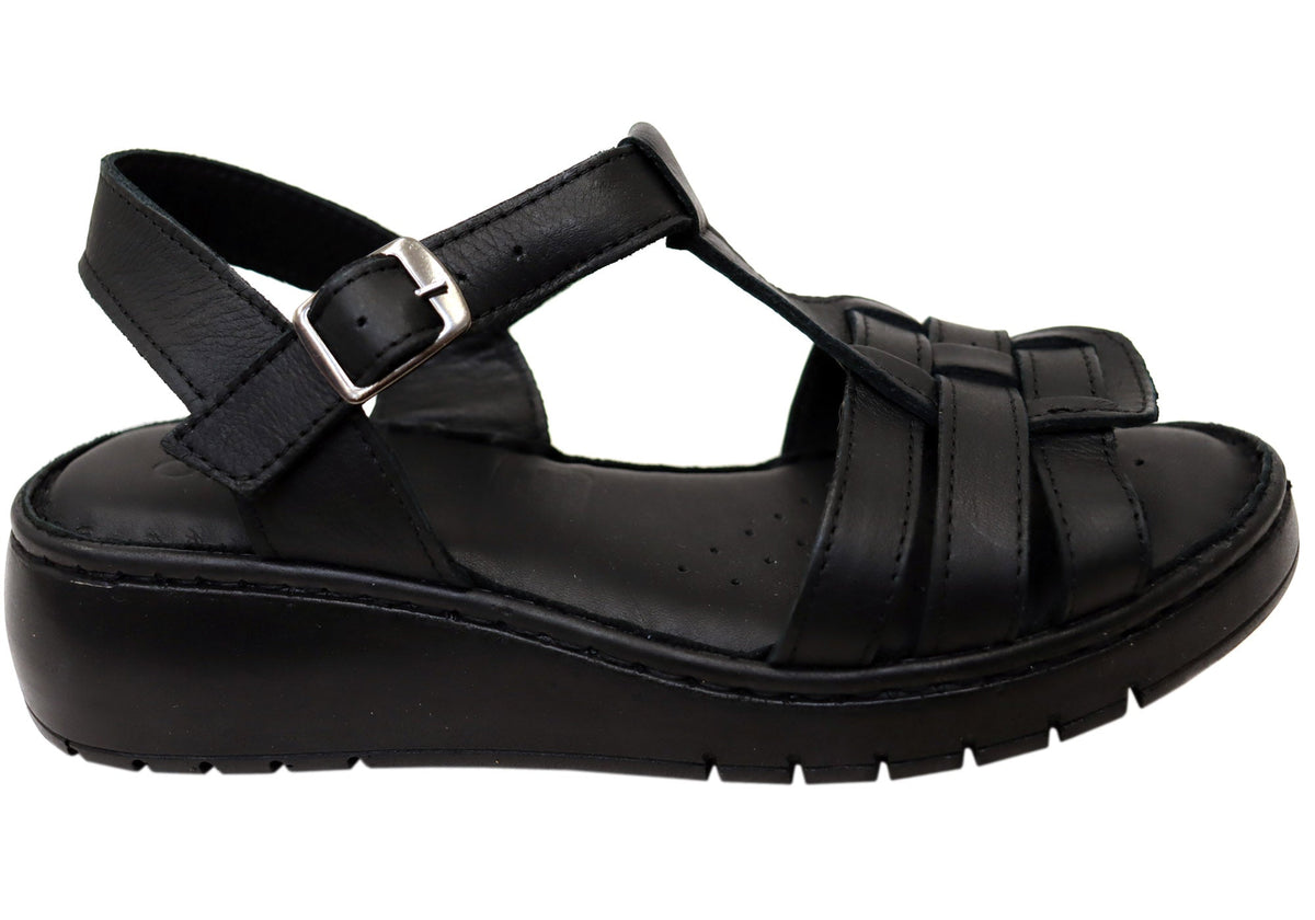 Orizonte Blairre Womens Comfortable European Leather Sandals