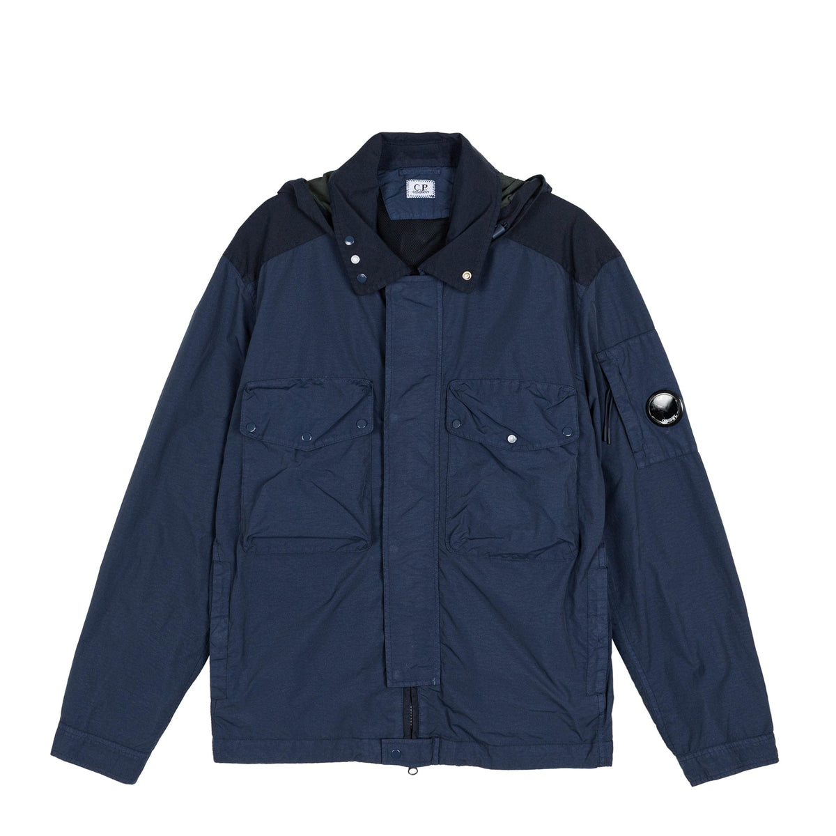 C.P. Company Flatt Nylon Mixed Goggle Overshirt