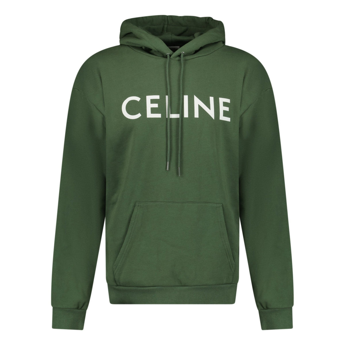 WRITING LOGO DESIGN HOODIE GREEN