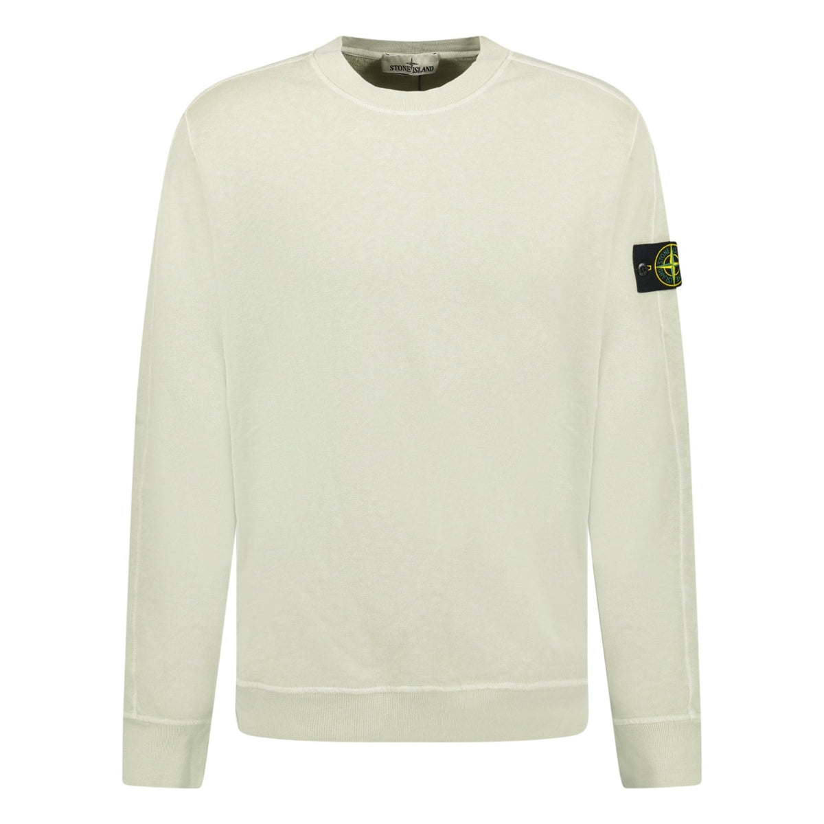 STONE ISLAND CREW NECK LIGHT SWEATSHIRT PISTACHIO