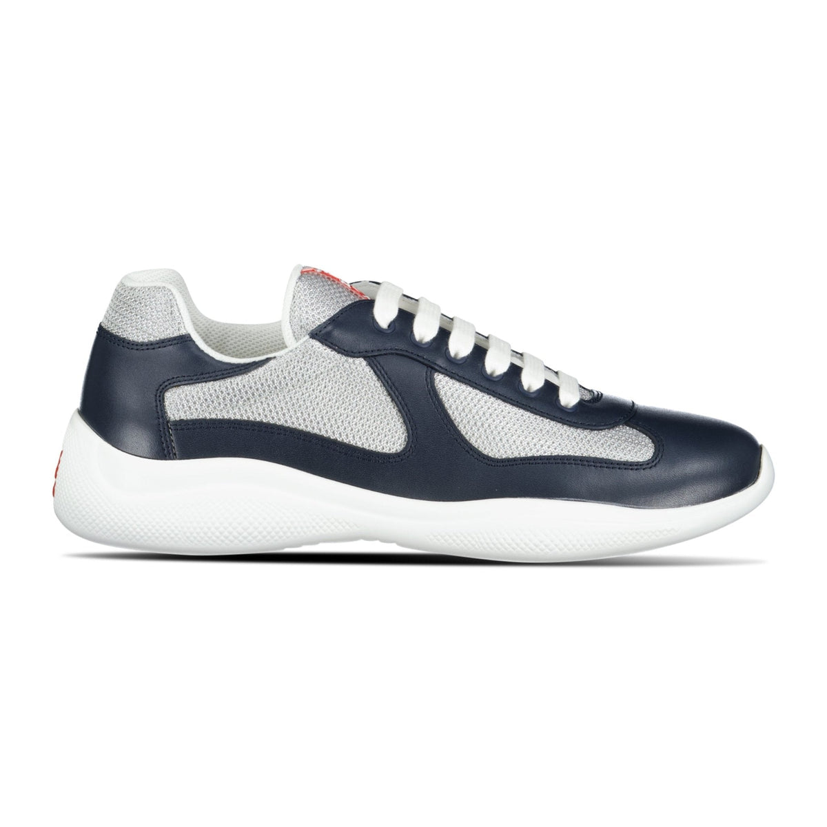 PRADA AMERICAS CUPS NAVY BLUE TRAINERS