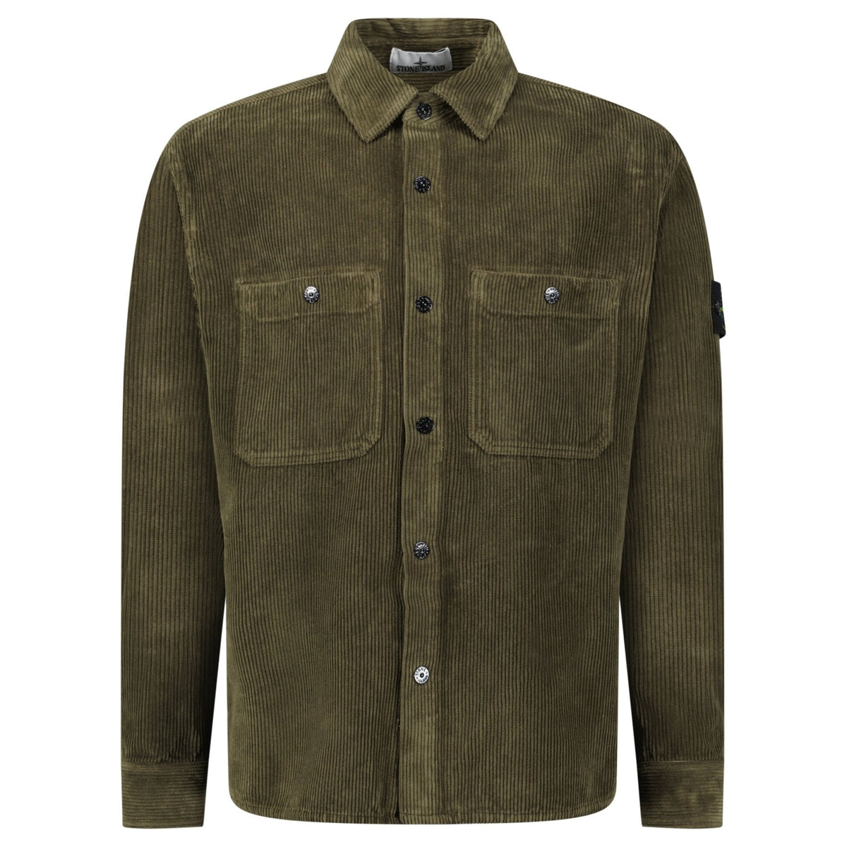 STONE ISLAND CORDUROY OVERSHIRT – GREEN