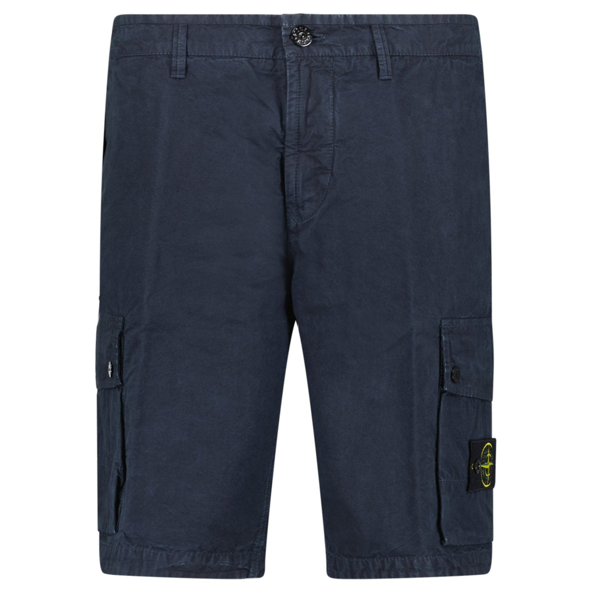 STONE ISLAND BERMUDA CARGO SHORTS NAVY