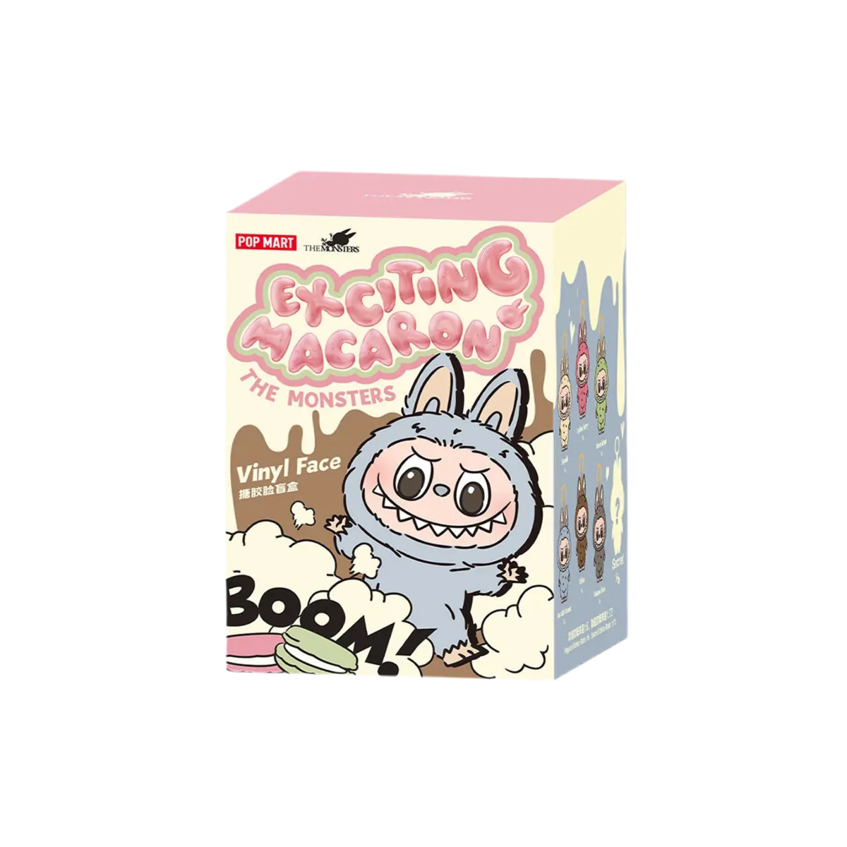 Labubu The Monsters Tasty Macarons Vinyl Face