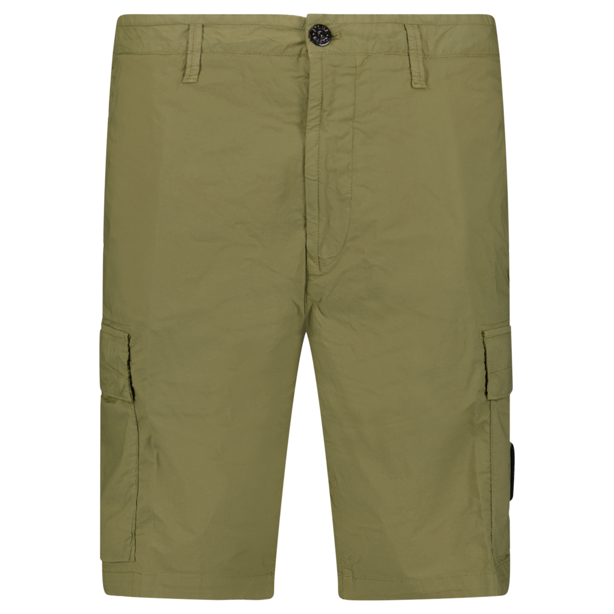 STONE ISLAND BERMUDA CARGO SHORTS MILITARY GREEN / KAHKI