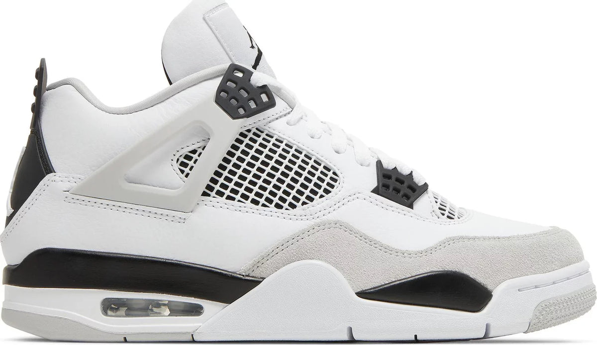 Nike Mens Air Jordan 4 Retro Sneakers - 'Military Black'