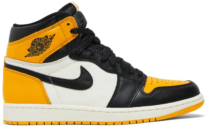 Nike Mens Air Jordan 1 Retro High OG Sneakers - 'Yellow Toe'