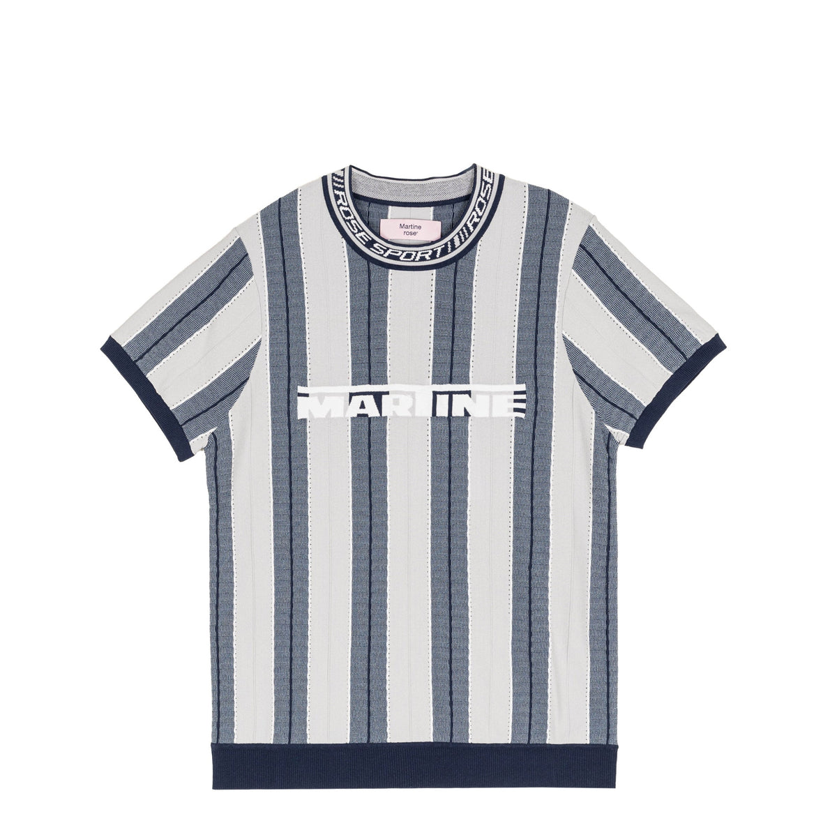 Martine Rose Logo Tight T-Shirt