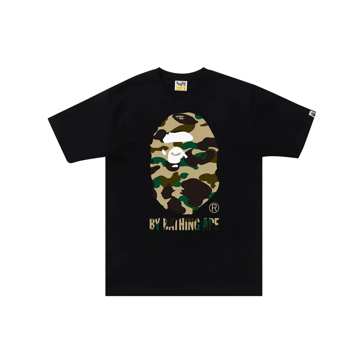 BAPE 1st Camo By Bathing Ape Tee 'Black / Yellow'