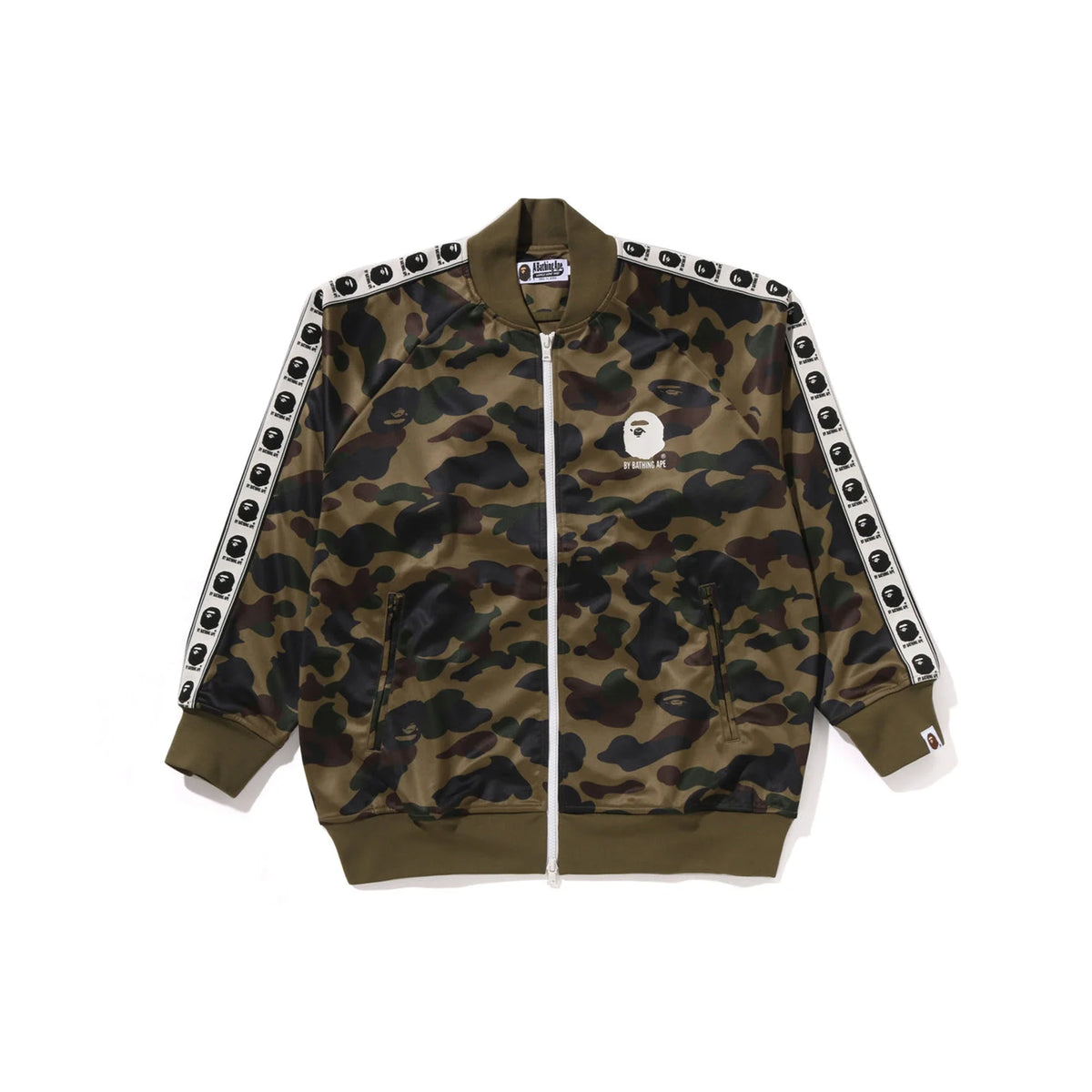 BAPE 1st Camo Relaxed Fit Track Jacket 'Green'