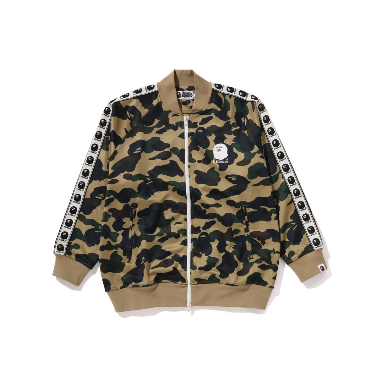 BAPE 1st Camo Relaxed Fit Track Jacket 'Yellow'