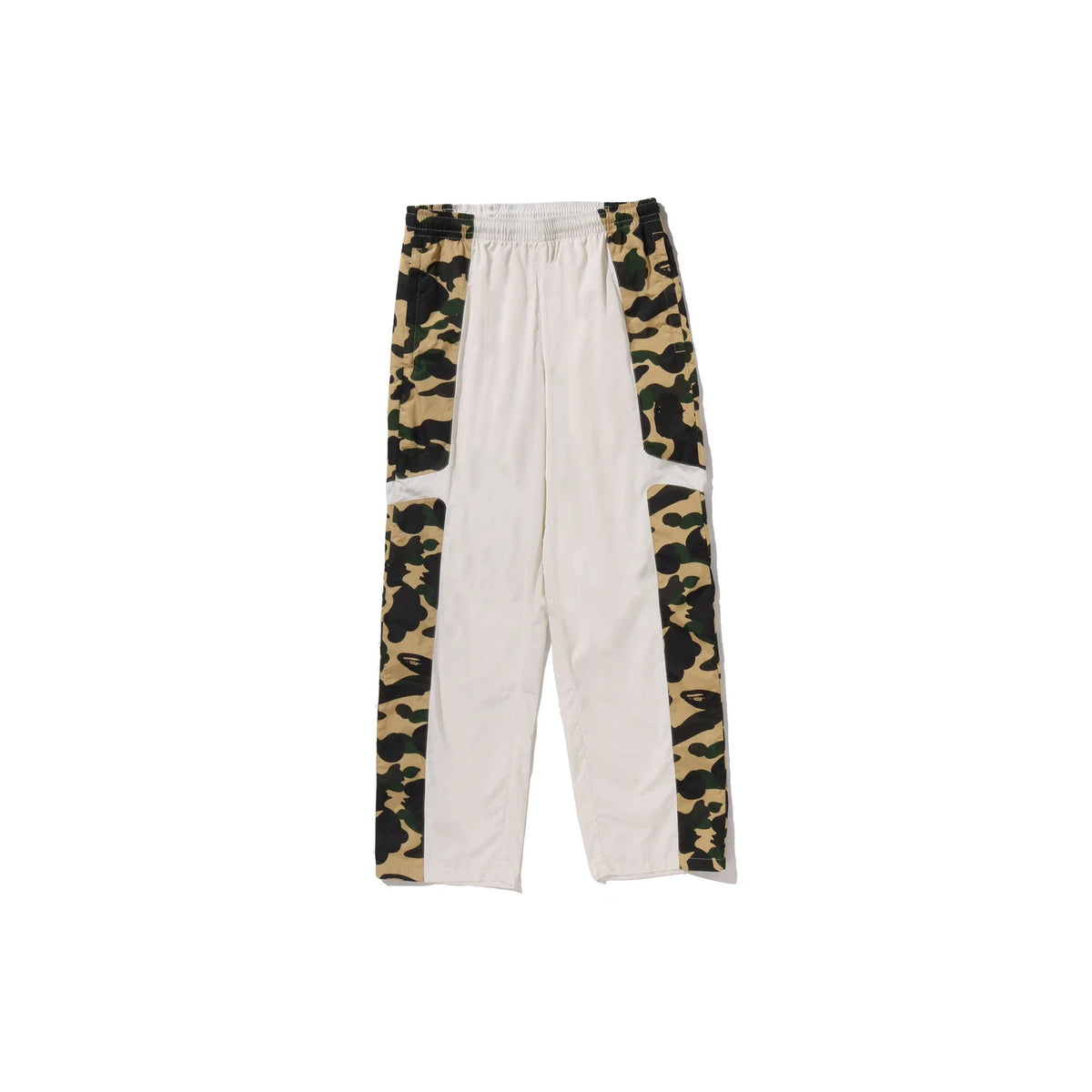 BAPE 1st Camo Relaxed Fit Track Pants 'Yellow'