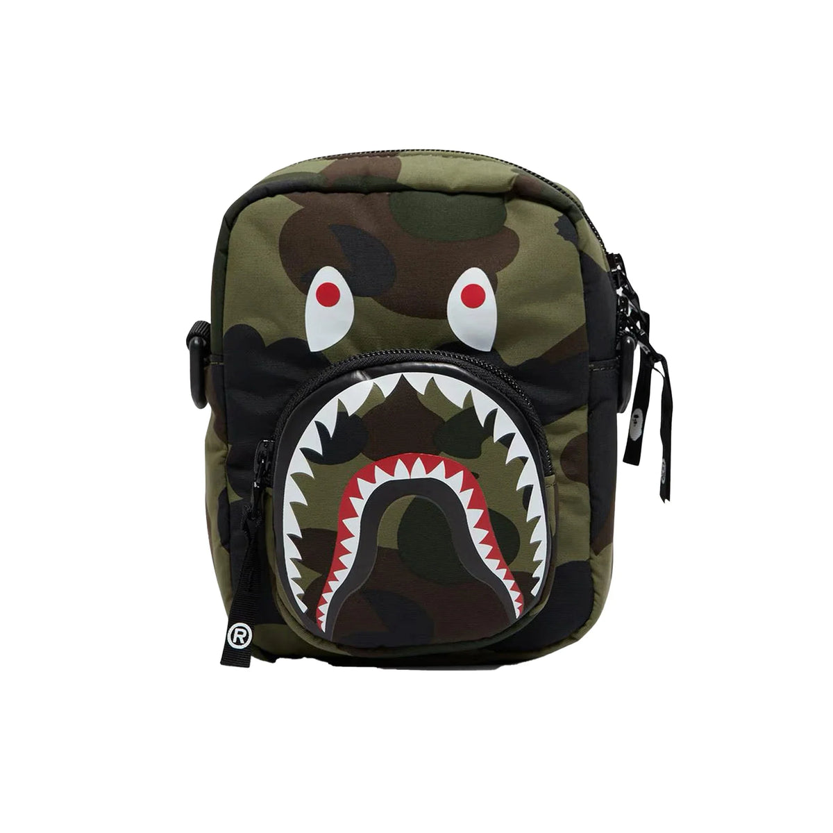 BAPE 1st Camo Shark Mini Bag 'Green' (2025)