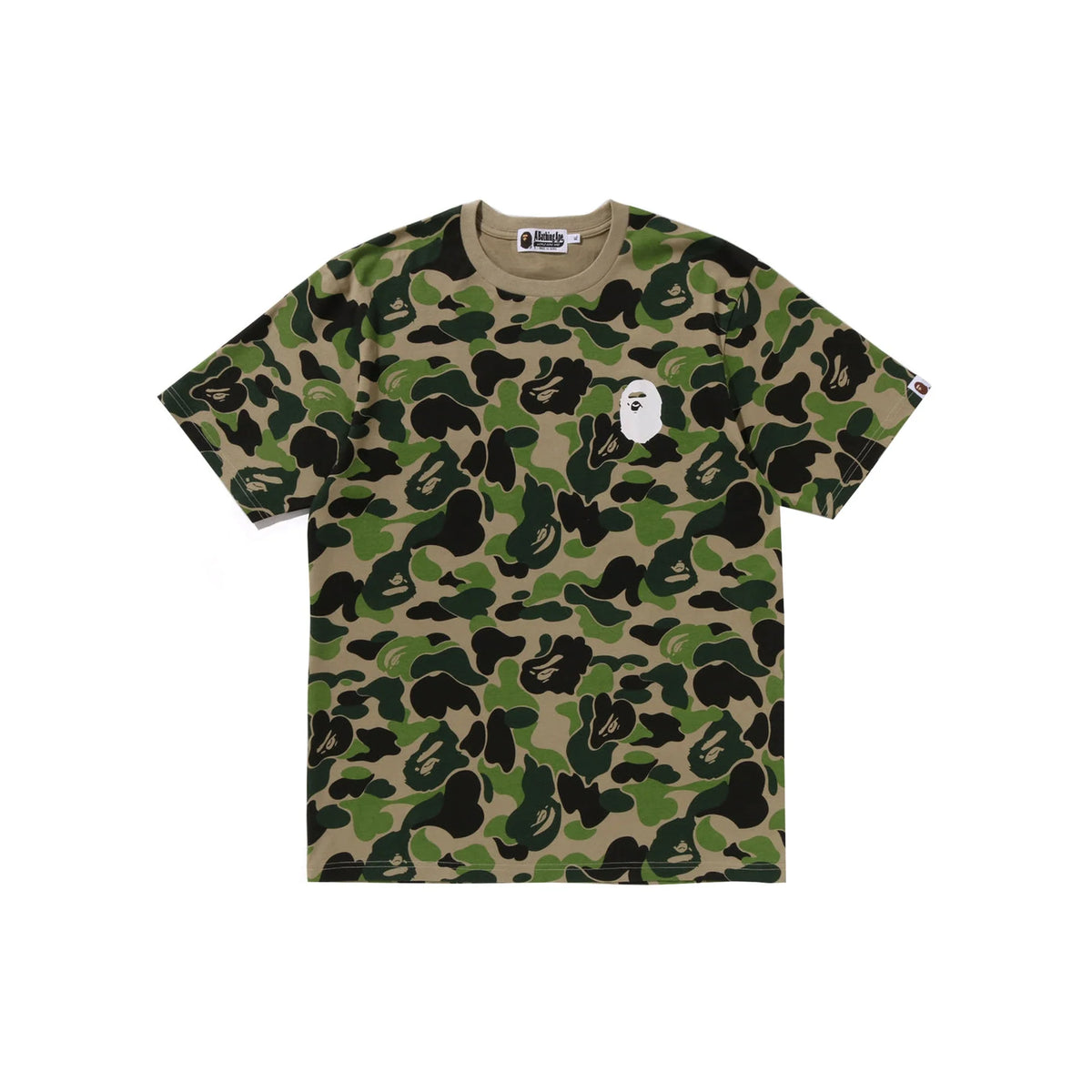 BAPE ABC Camo Asnka Tee 'Green'