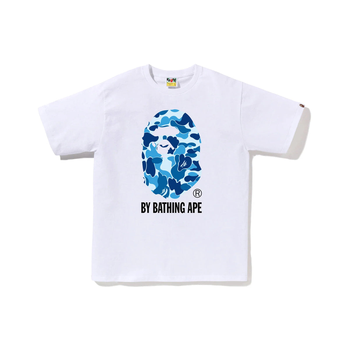 BAPE ABC Camo By Bathing Ape Tee 'White / Blue' (2026)