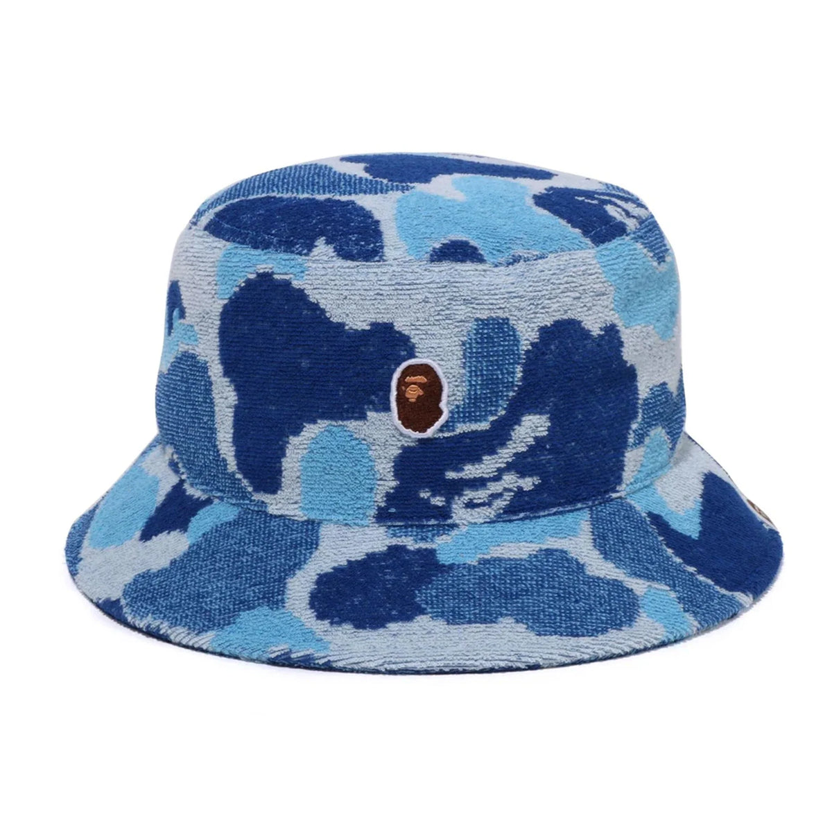 BAPE ABC Camo Pile Jacquard Bucket Hat 'Blue' (2025)