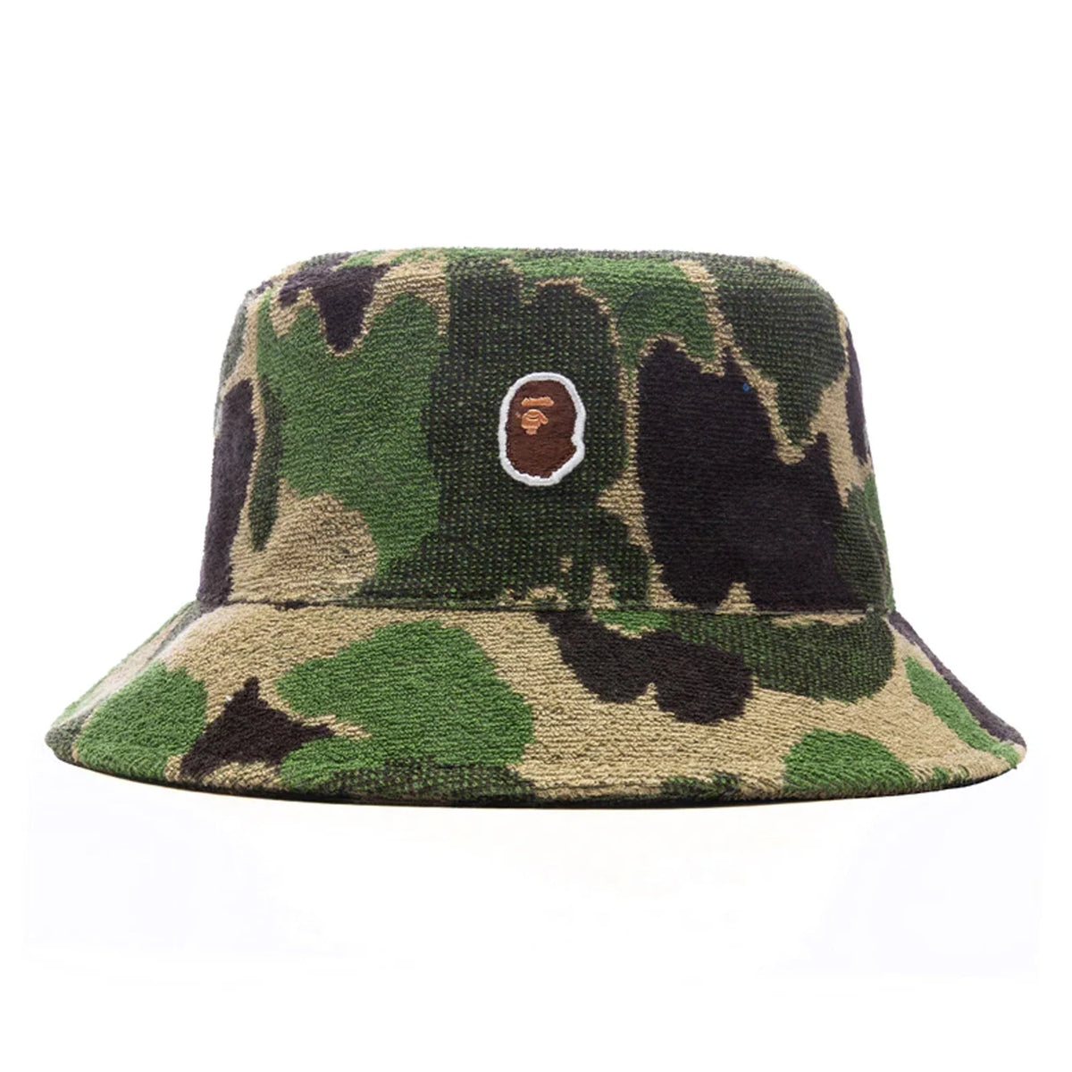 BAPE ABC Camo Pile Jacquard Bucket Hat 'Green' (2025)