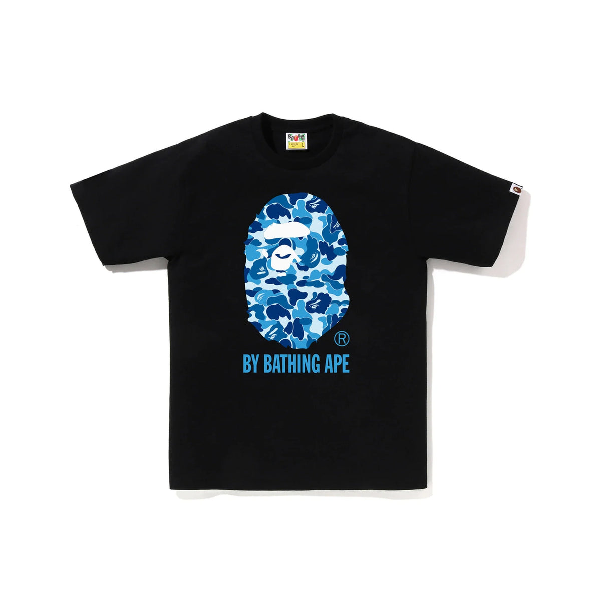 BAPE ABC Camo By Bathing Ape Tee 'Black / Blue'