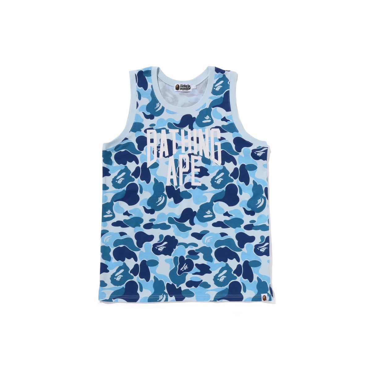 BAPE ABC Camo NYC Logo Tank Top 'Blue'