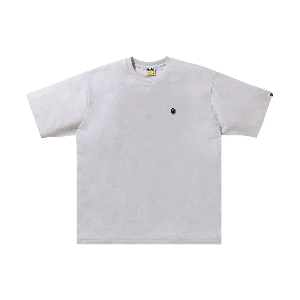 BAPE Ape Head One Point Tee 'Gray'