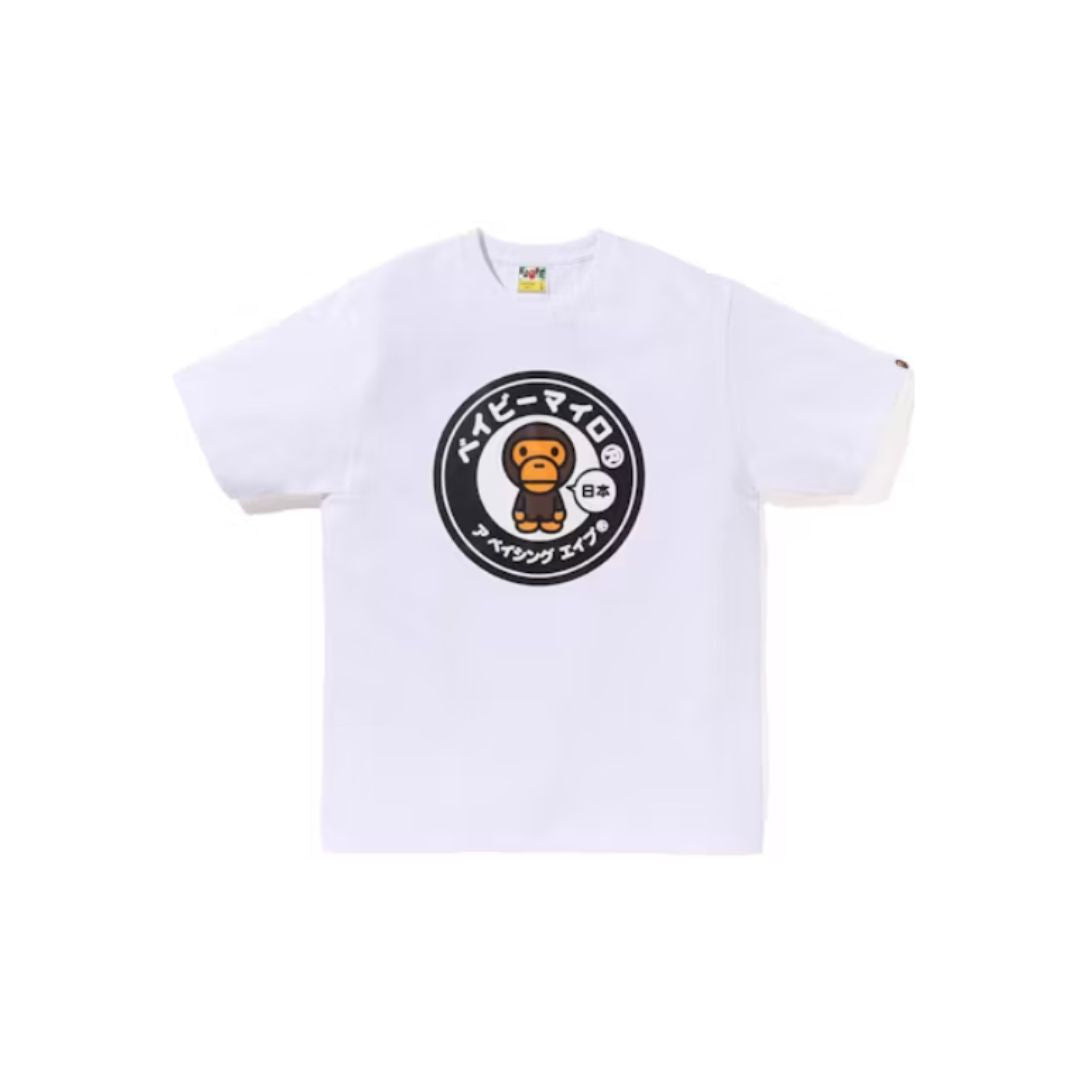 BAPE Baby Milo Japan Tee 'White' (2024)