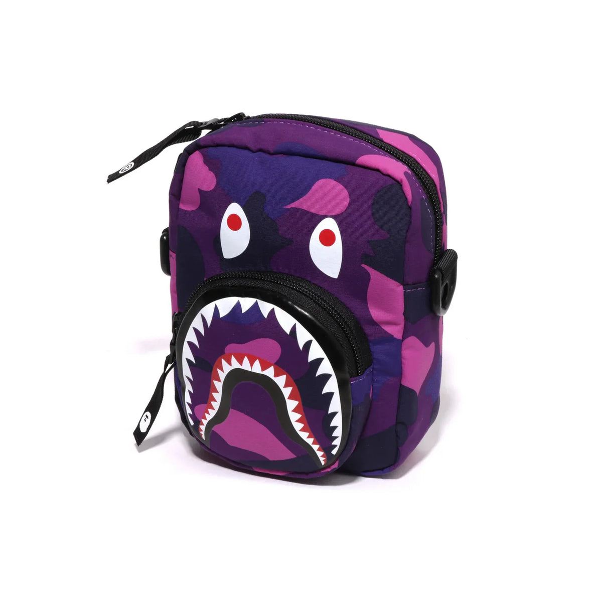BAPE Color Camo Shark Mini Bag 'Purple'