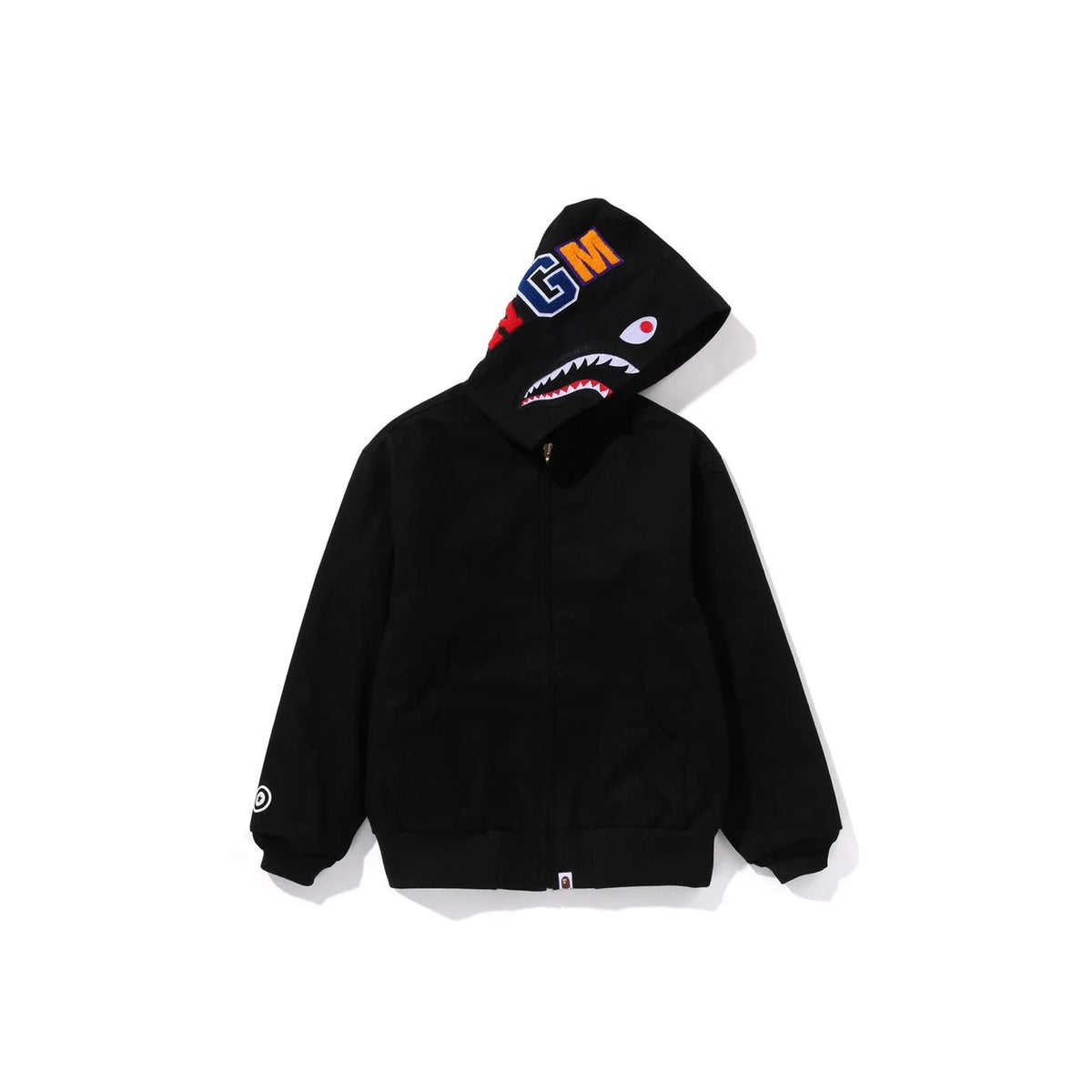 BAPE Shark Work Hoodie Jacket 'Black'