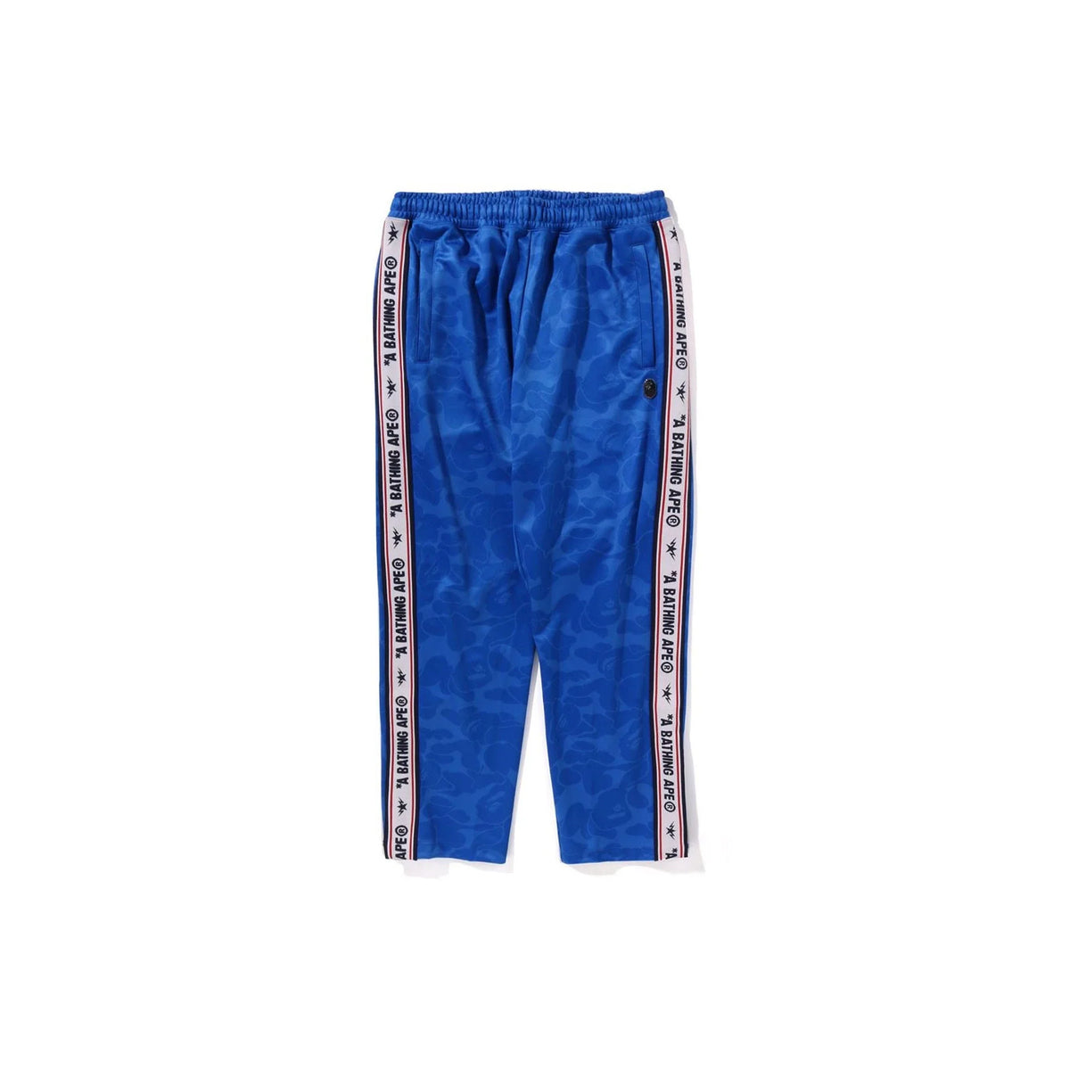 BAPE Solid Camo One Point Relaxed Fit Sweatpants 'Blue'