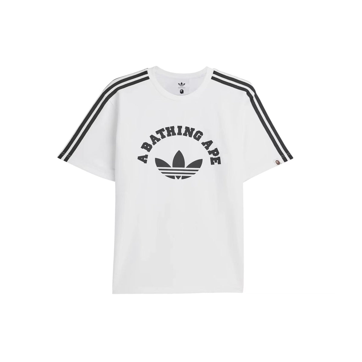 BAPE x adidas Tee 'White / Black' (2025)