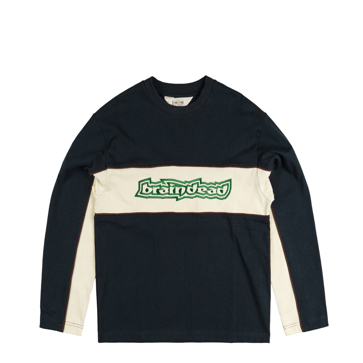 Brain Dead Heavyweight Paneled Long Sleeve Shirt