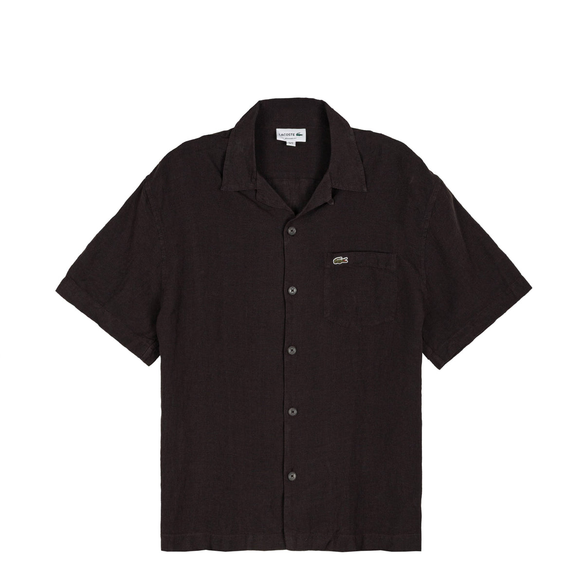 Lacoste	Relaxed Fit Linen Shirt