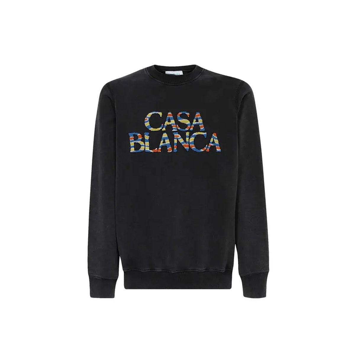 Casablanca Ange de Jour Stacked Logo Sweatshirt 'Black'