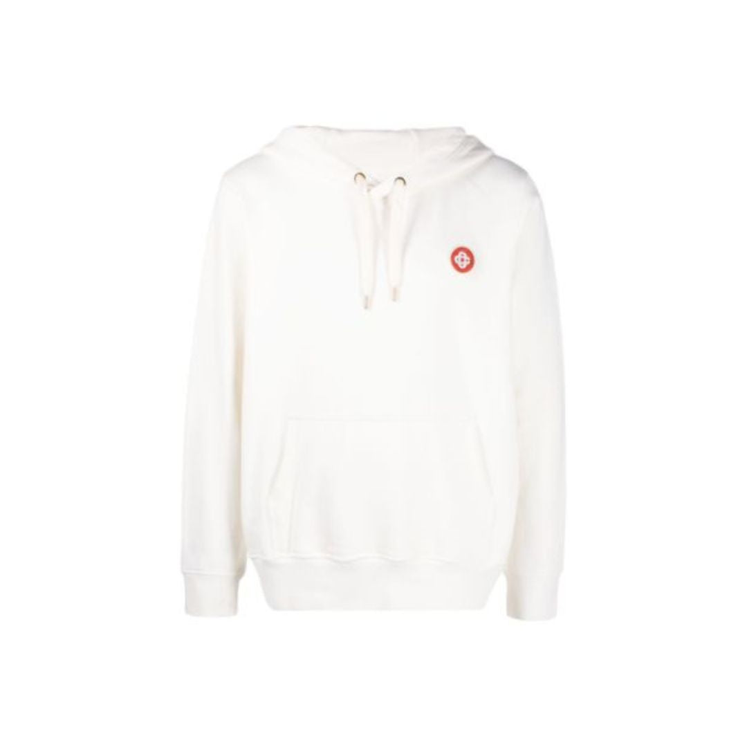 Casablanca Diamond Embroidered Patch Relaxed Hoodie