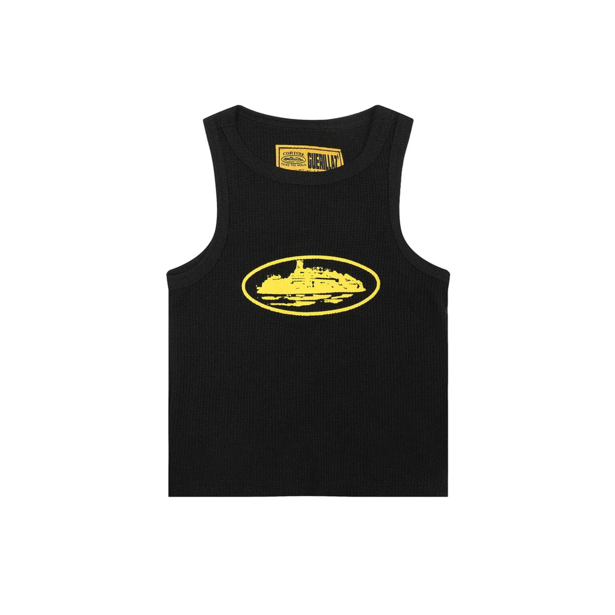 Corteiz 5 Starz Alcatraz Tank Top 'Black' (2023)