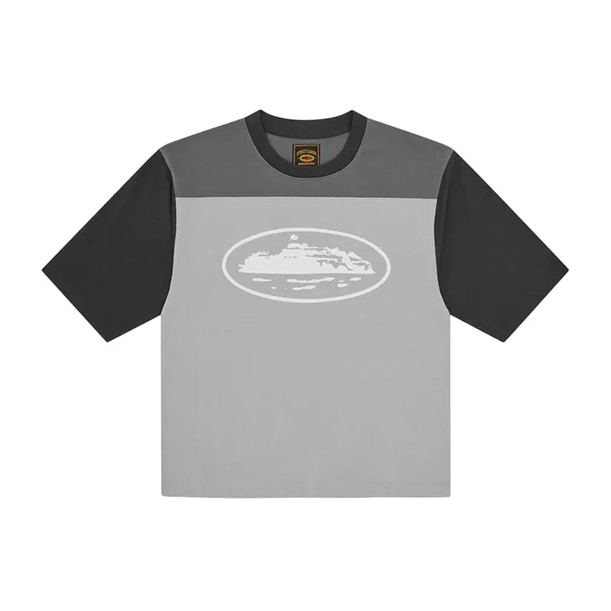 Corteiz Alcatraz Heavyweight Varsity Jersey 'Grey' (2024)