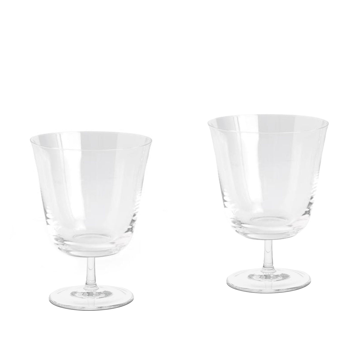 HAY Curve Stem Glass Set of 2 Small