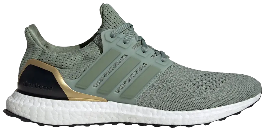 Adidas Mens UltraBoost 1.0 'Silver Green Gold Metallic'